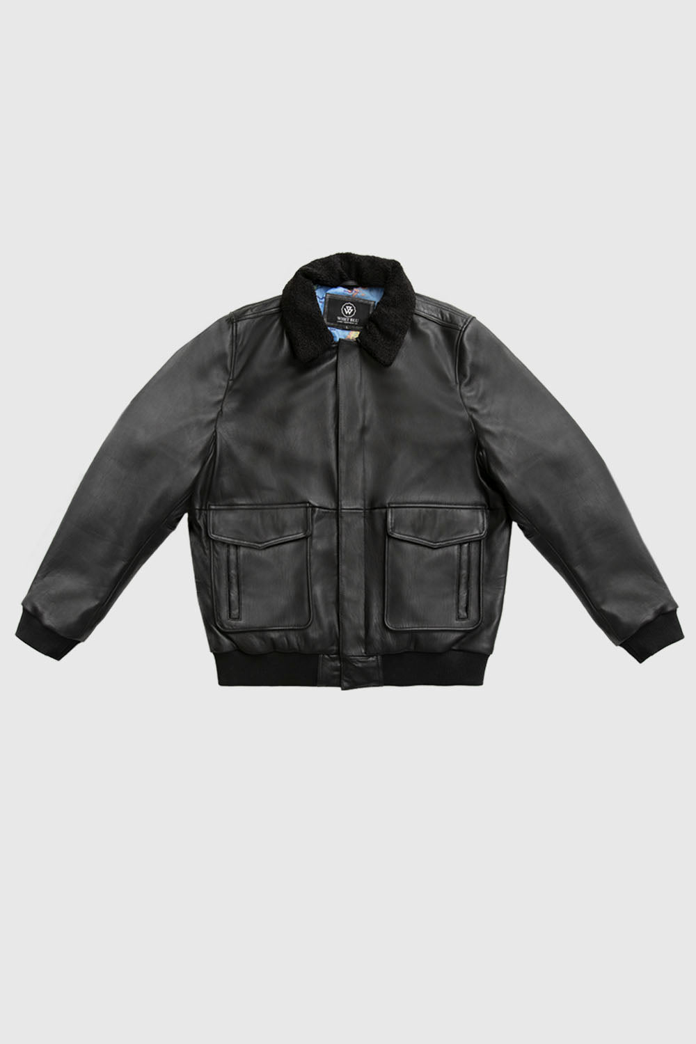 – Men\'s Blu Baron Jacket - Leather Fashion Whet NYC