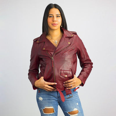 Rockstar Womens Leather Jacket