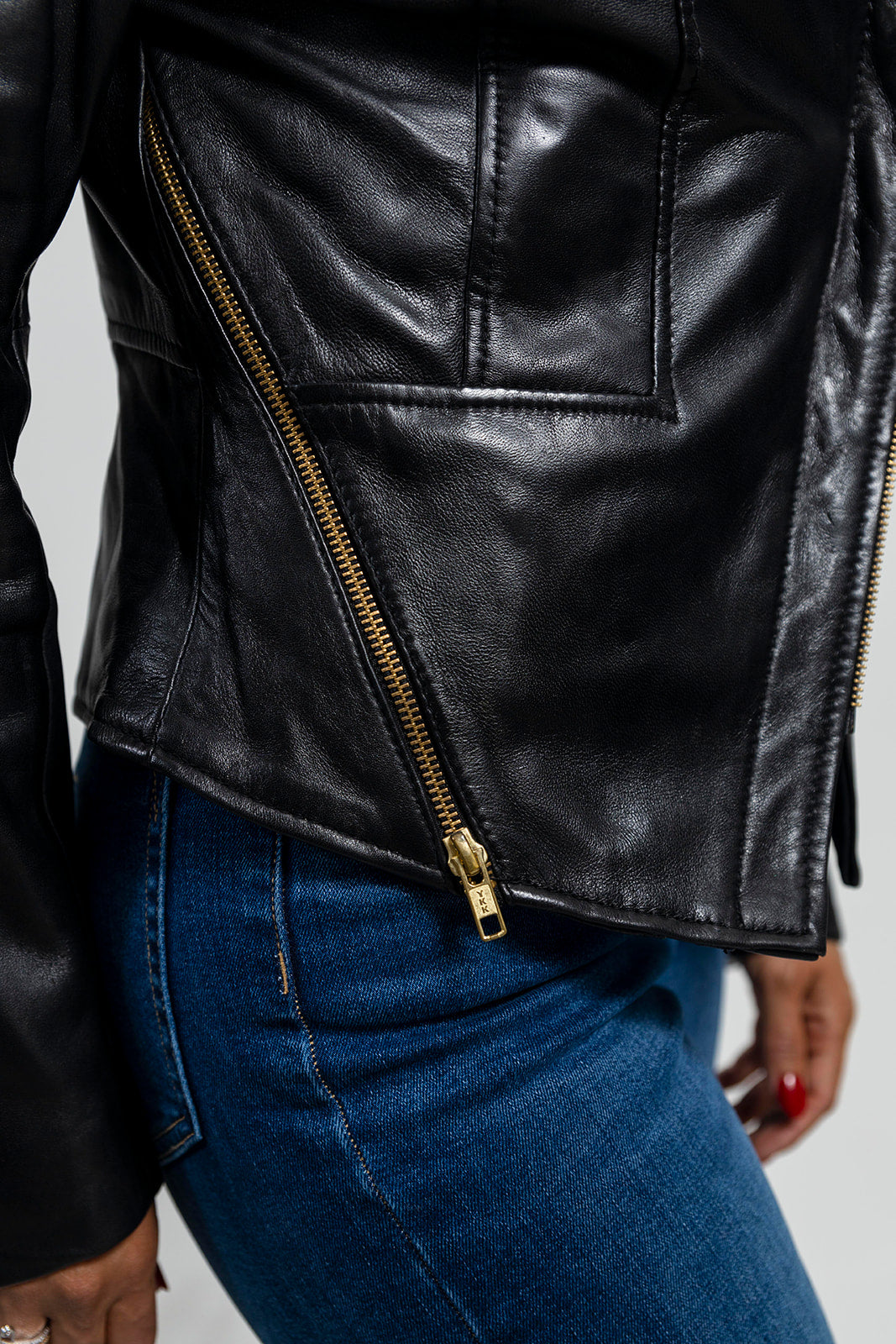 Zoey Womens Fashion Leather Jacket