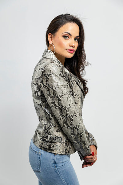 Python - Women's Leather Jacket