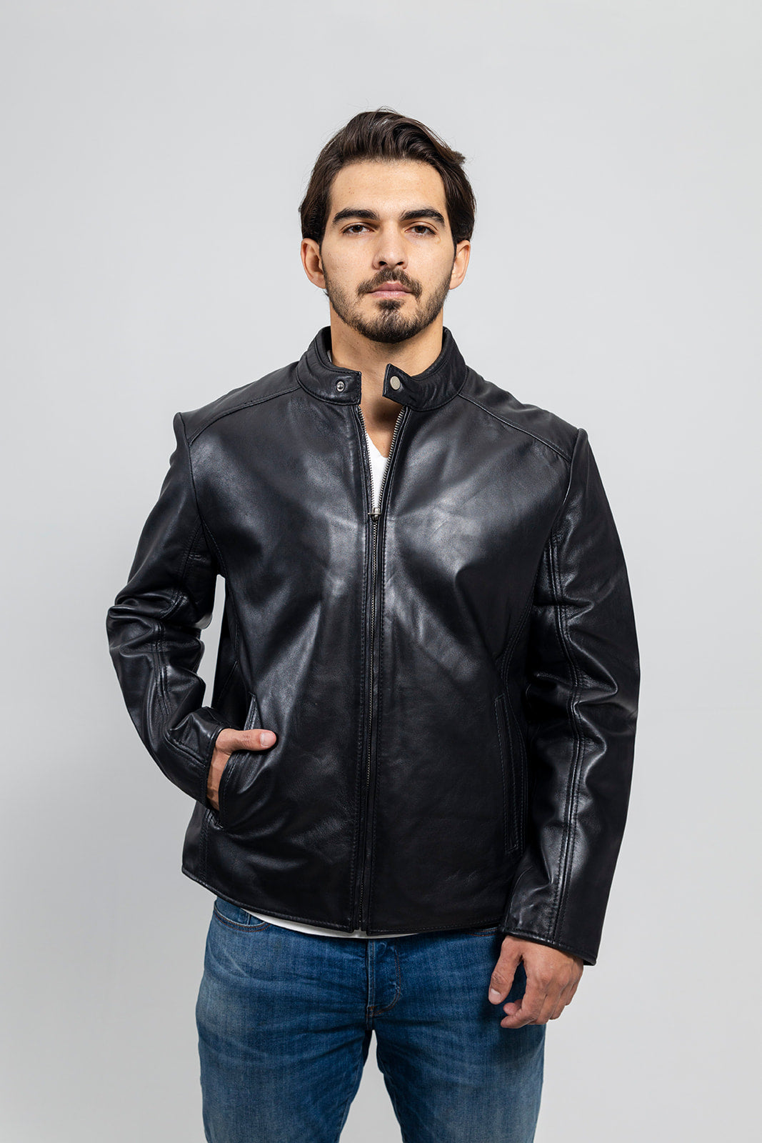 Blake Mens Leather Jacket