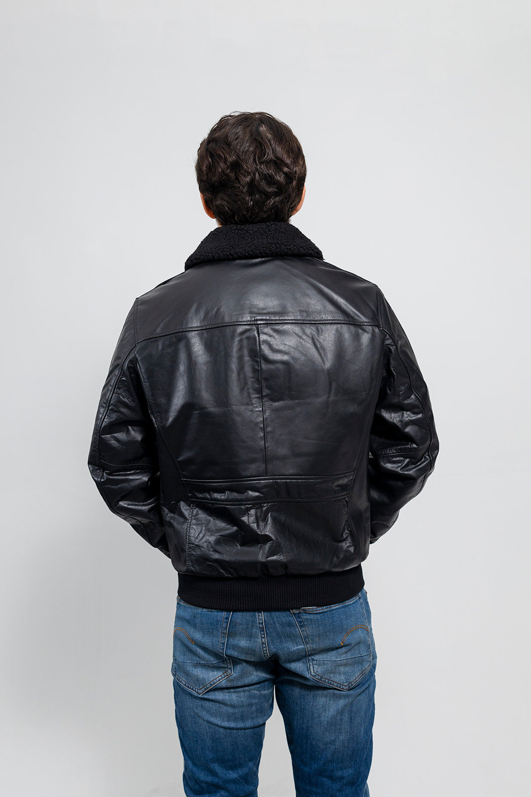 Bomber Men's Fashion Leather Jacket